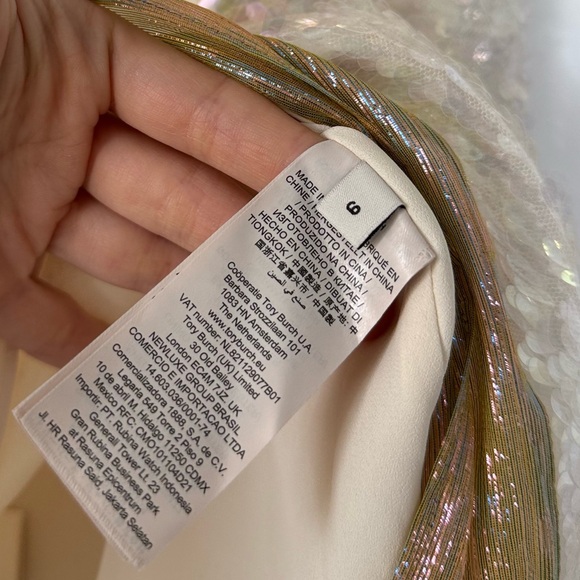 NWT TORY BURCH SEQUIN TOP $1,449 - Picture 7 of 9